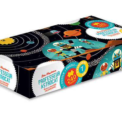 PROFESSEUR ASTROCAT - PUZZLE