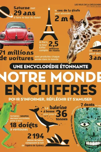 UNE ENCYCLOPEDIE ETONNANTE, NOTRE MONDE EN CHIFFRES