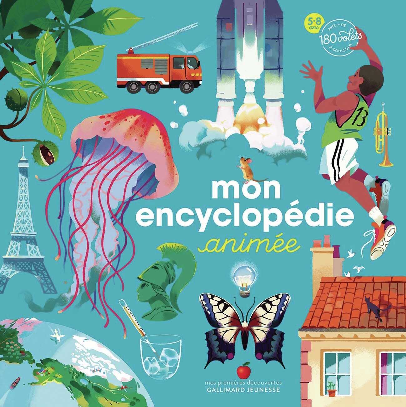 MON ENCYCLOPEDIE ANIMEE AVEC PLUS DE 180 VOLETS A SOULEVER
