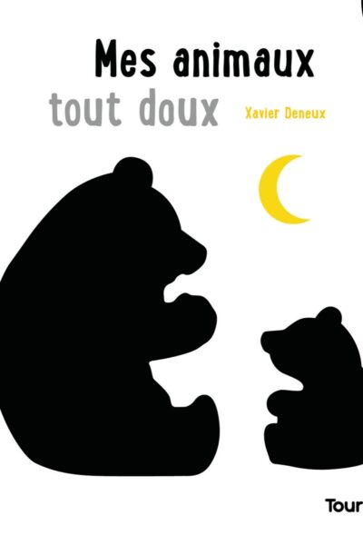 MES ANIMAUX TOUT DOUX - BLANC NOIR