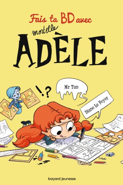 JE CREE MA BD AVEC MORTELLE ADELE