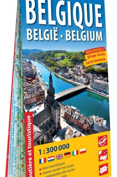 BELGIQUE 1/300.000 (CARTE GRAND FORMAT LAMINEE)