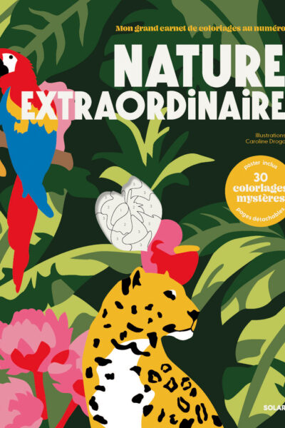 COLORIAGES AU NUMERO - NATURE EXTRAORDINAIRE