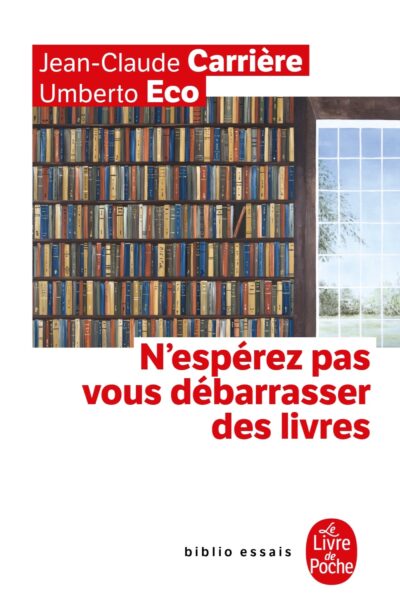 N ESPEREZ PAS VOUS DEBARRASSER DES LIVRES
