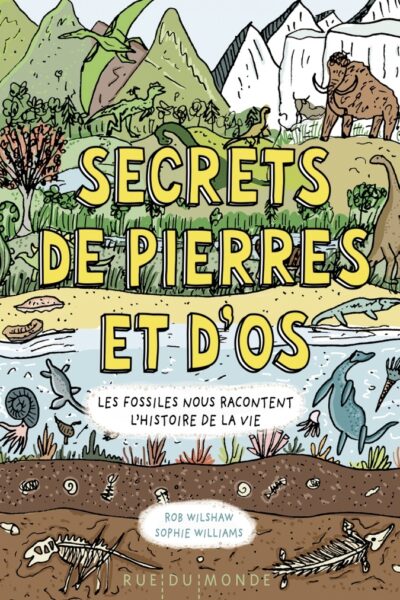SECRETS DE PIERRES ET D'OS - LES FOSSILES NOUS RACONTENT L'HISTOIRE DE LA VIE