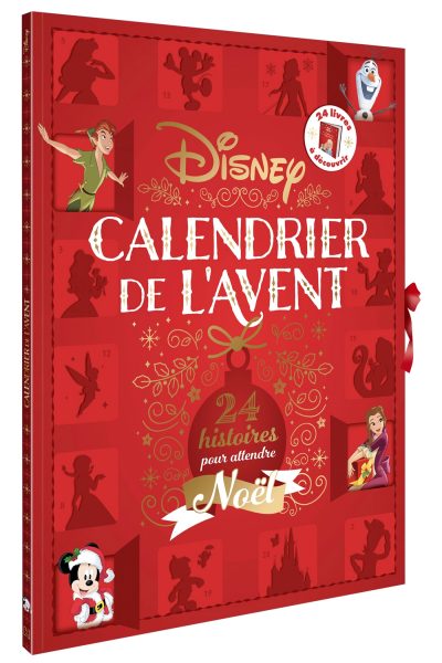 DISNEY CLASSIQUES CALENDRIER DE L'AVENT 24 HISTOIRES POUR ATTENDRE NOEL