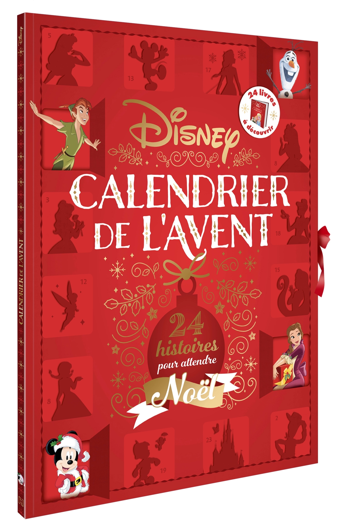 DISNEY CLASSIQUES CALENDRIER DE L'AVENT 24 HISTOIRES POUR ATTENDRE NOEL