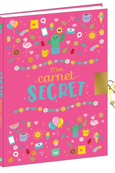 MON CARNET SECRET GIRLY - JOURNAL INTIME AVEC CADENAS A COMPLETER