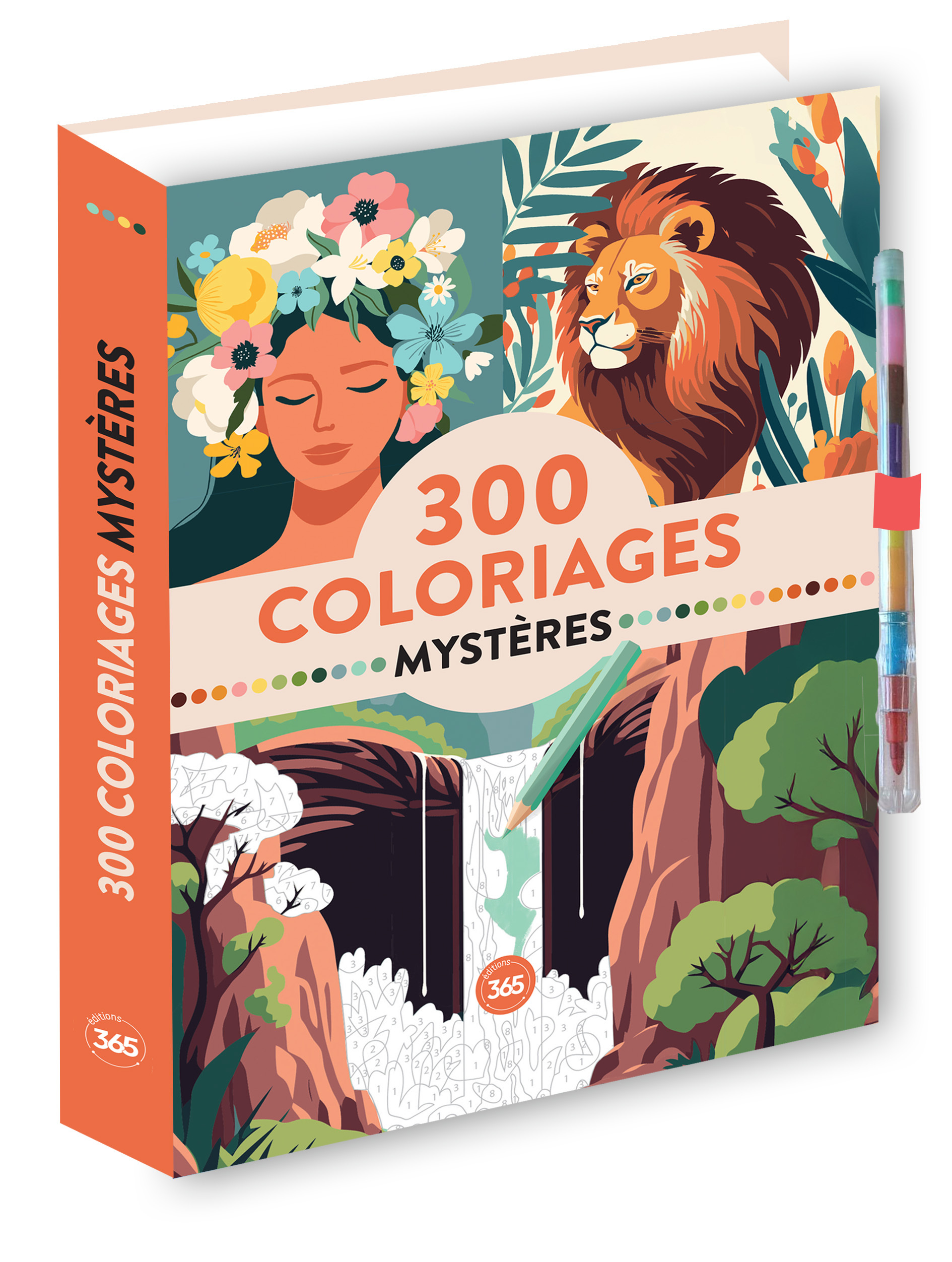 300 COLORIAGES MYSTERES