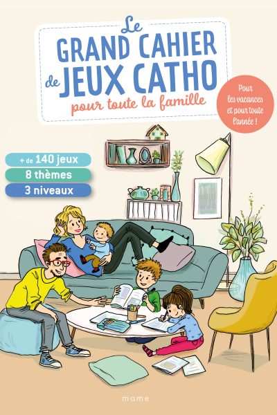 LE GRAND CAHIER DE JEUX CATHO POUR TOUTE LA FAMILLE
