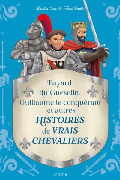 HISTOIRES DE VRAIS CHEVALIERS BAYARD, DU GUESCLIN, GUILLAUME LE CONQUERANT...