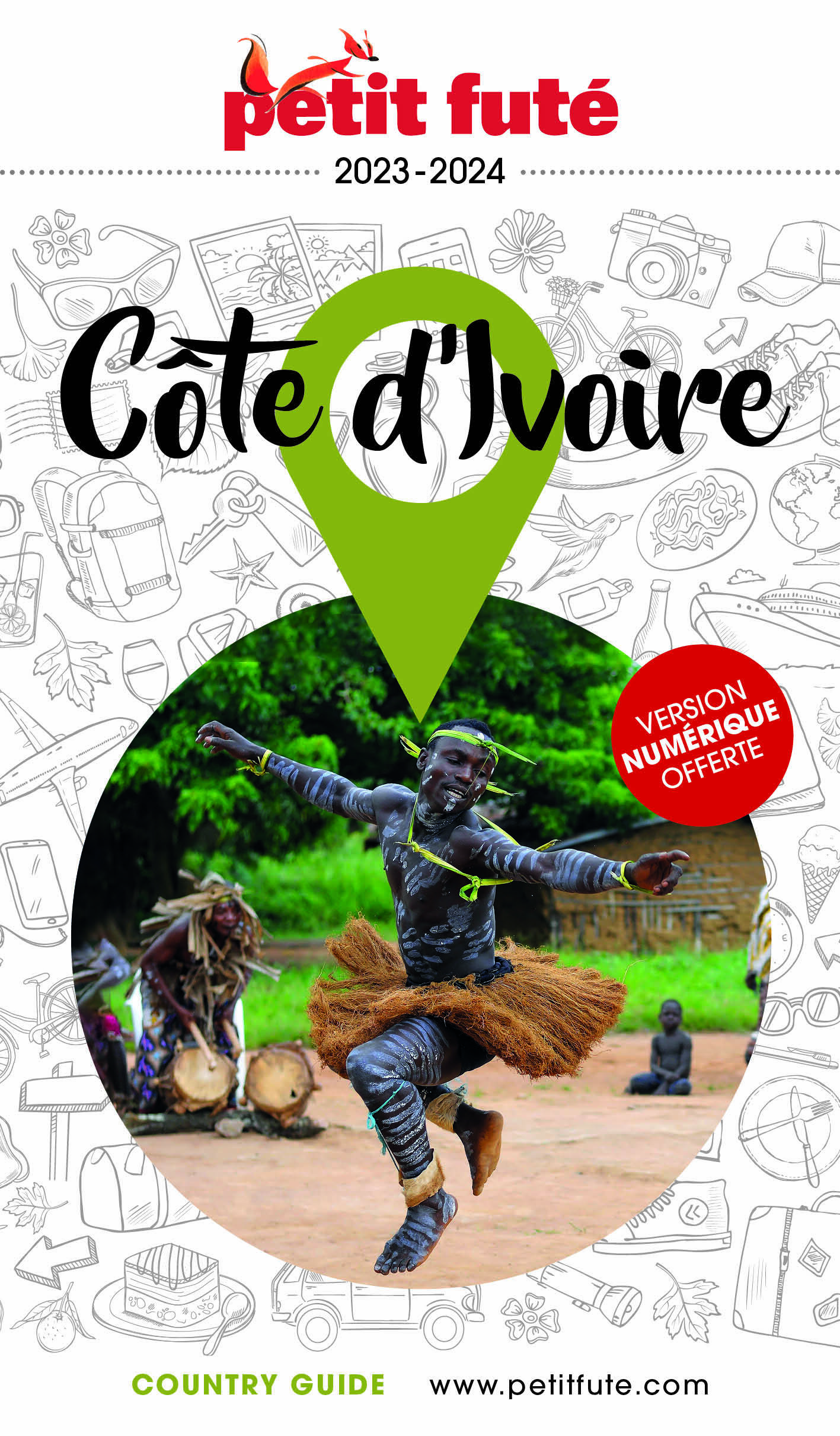 GUIDE COTE D'IVOIRE 2023 PETIT FUTE