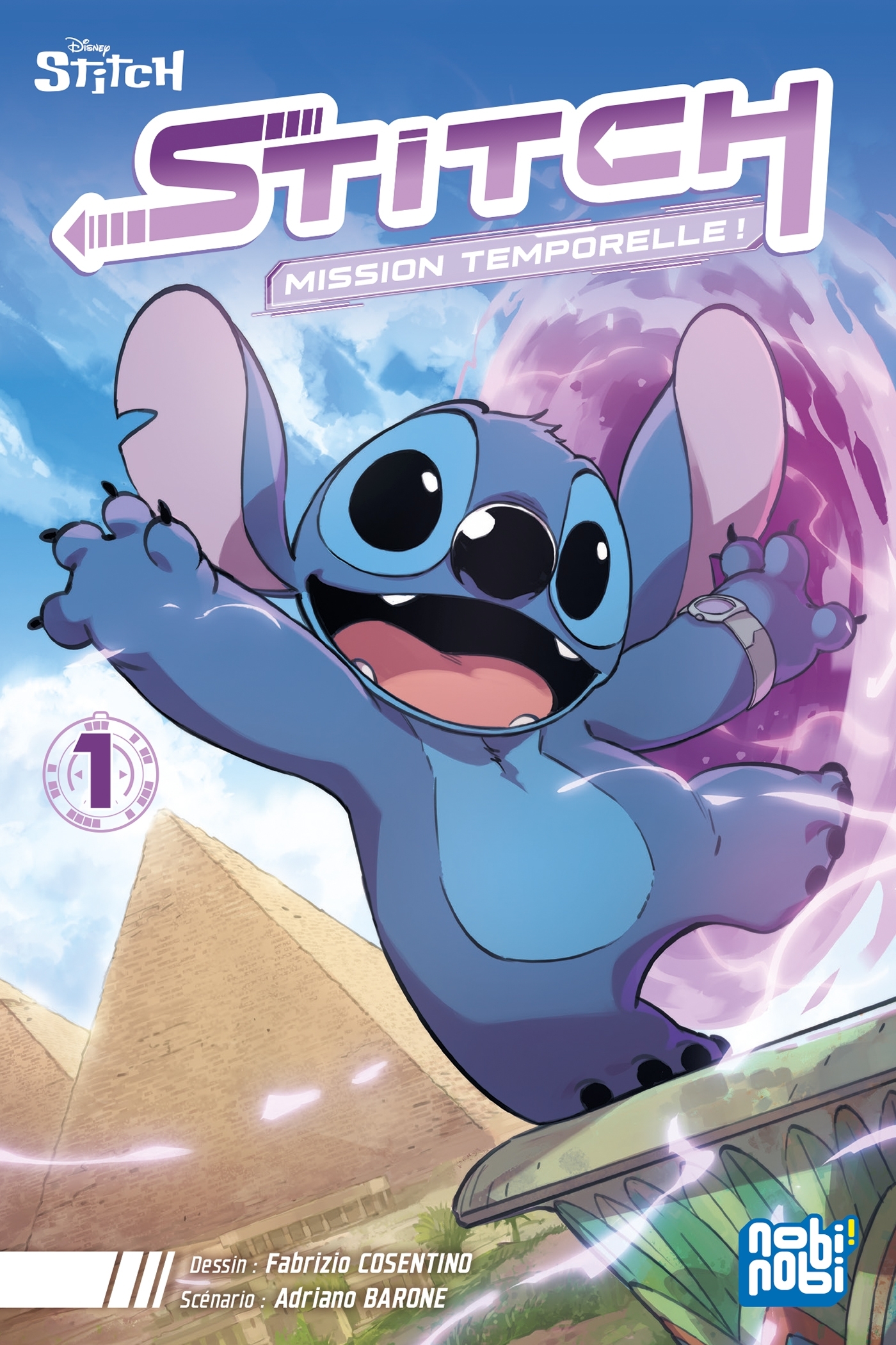 STITCH : MISSION TEMPORELLE ! T01