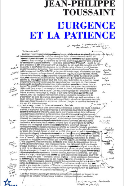 L URGENCE ET LA PATIENCE    104