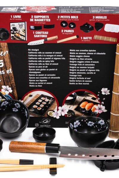 2025, MON ATELIER SUSHIS : MAKIS, GYOZAS & ONIGIRIS MAISON