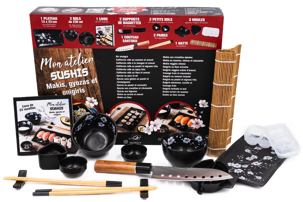2025, MON ATELIER SUSHIS : MAKIS, GYOZAS & ONIGIRIS MAISON