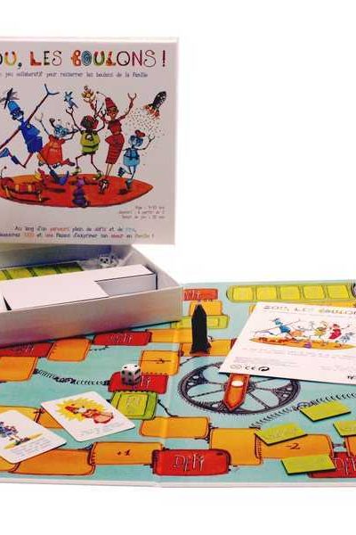 ZOU, LES BOULONS ! - JEU COLLABORATIF POUR RESSERRER LES BOULONS DE LA FAMILLE