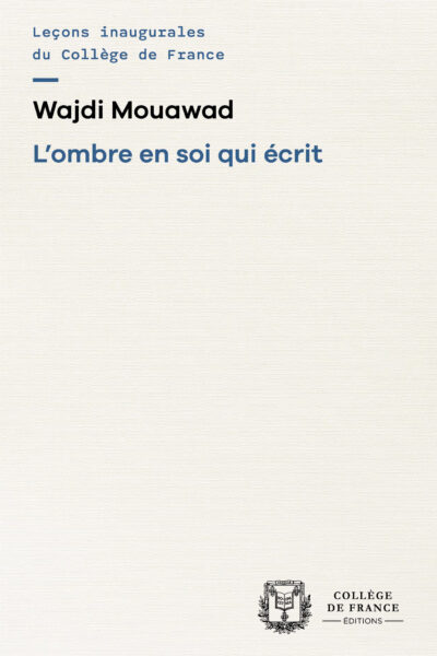OMBRE EN SOI QUI ECRIT