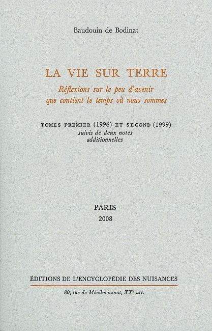 LA VIE SUR TERRE T. 1 ET T. 2