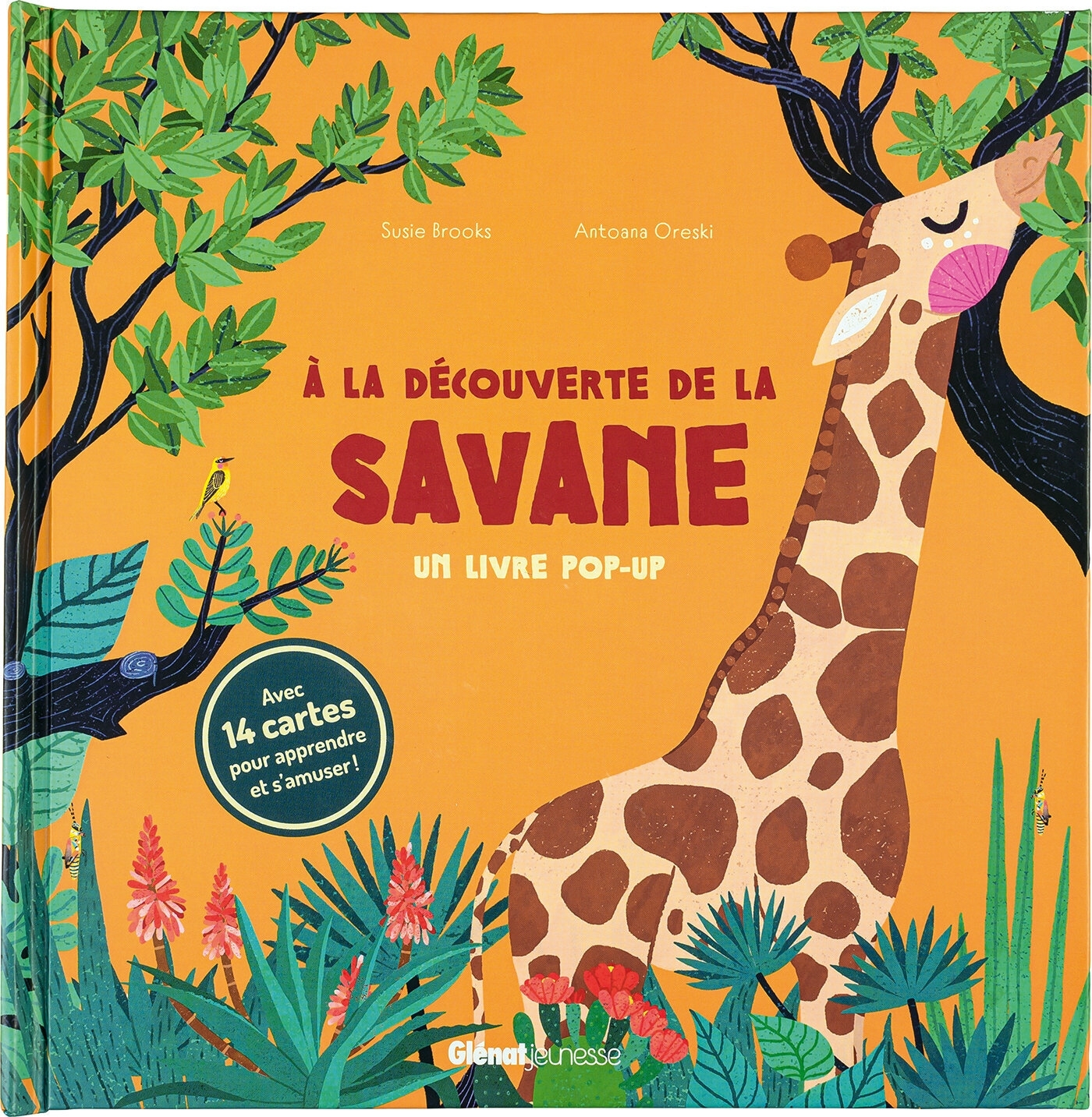 A LA DECOUVERTE DE LA SAVANE - UN LIVRE POP-UP
