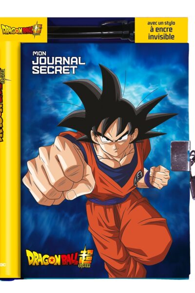 MON JOURNAL SECRET DRAGON BALL SUPER