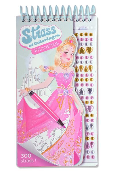 STRASS ET COLORIAGES PRINCESSES