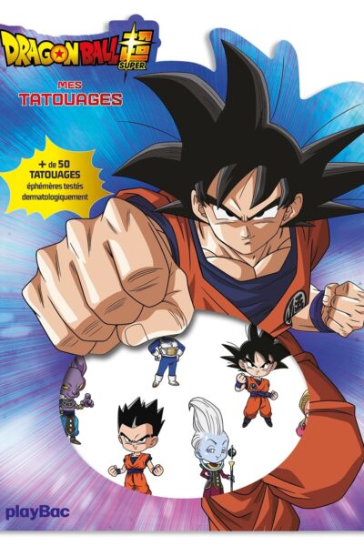 DRAGON BALL SUPER - MES TATOUAGES EPHEMERES