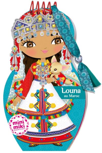 MINIMIKI - CARNET CREATIF - LOUNA AU MAROC NOUVELLE EDITION - 2025