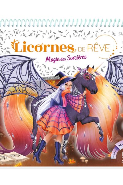 LICORNES DE REVE - CARNET CREATIF - MAGIE DES SORCIERES