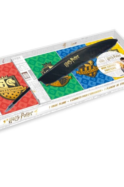 HARRY POTTER - COFFRET PAPETERIE AVEC PLUME ET CARNETS EDITION 2024