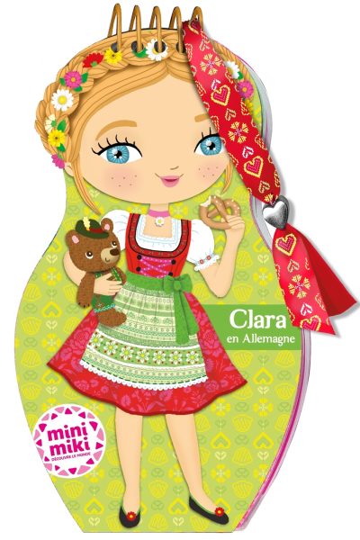 MINIMIKI CARNET CREATIF CLARA EN ALLEMAGNE