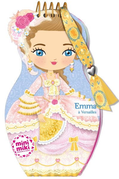 MINIMIKI CARNET CREATIF EMMA A VERSAILLES