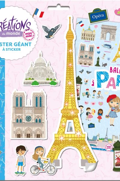 MINIMIKI - POSTER A CREER - CREATIONS DU MONDE