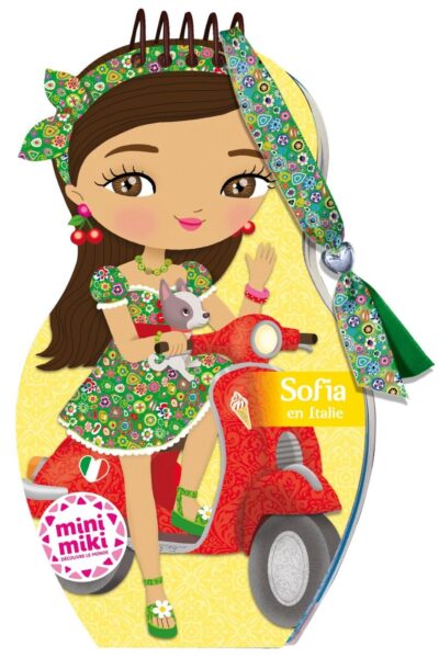 MINIMIKI - CARNET CREATIF - SOFIA EN ITALIE NOUVELLE EDITION - 2025