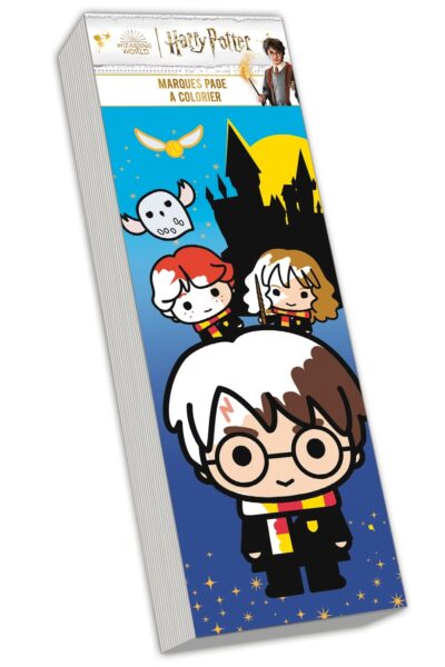 HARRY POTTER - MES MARQUE-PAGES A COLORIER