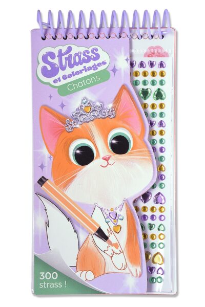 STRASS ET COLORIAGES CHATONS