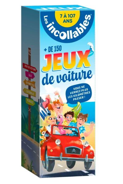 LES INCOLLABLES - MES JEUX DE VOITURES - 7 A 77 ANS