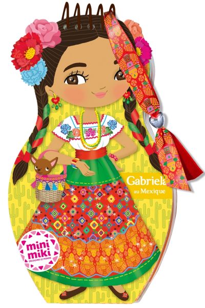 MINIMIKI CARNET CREATIF GABRIELA AU MEXIQUE