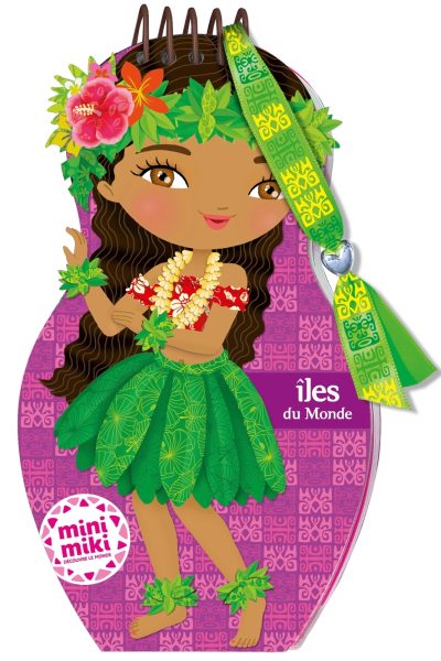 MINIMIKI - CARNET CREATIF - ÎLES DU MONDE