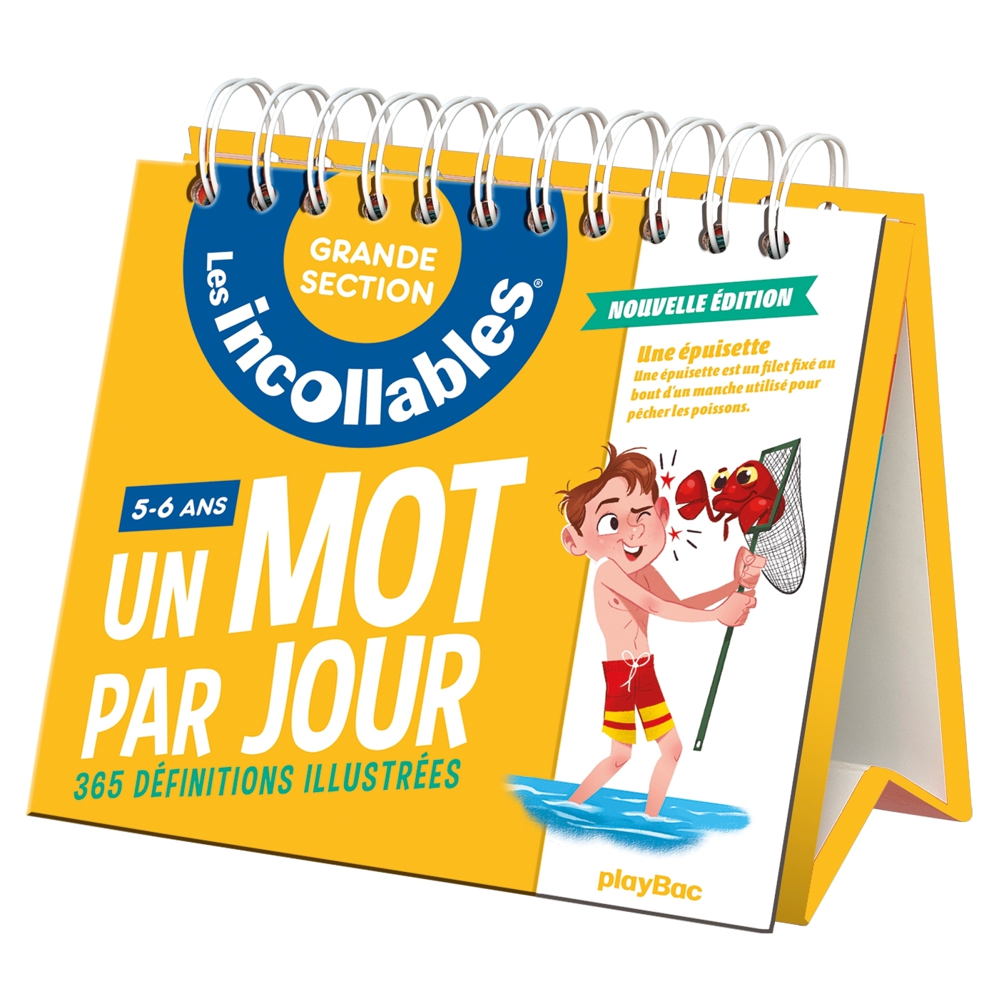 LES INCOLLABLES - UN MOT PAR JOUR - GRANDE SECTION 5/6 ANS - EDITION 2021