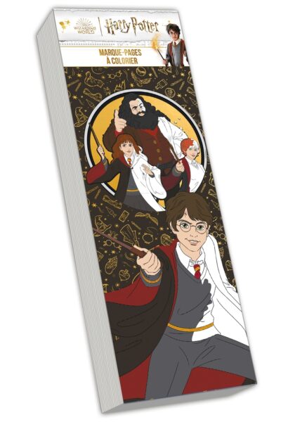 HARRY POTTER - MARQUE-PAGES BRILLANTS A COLORIER