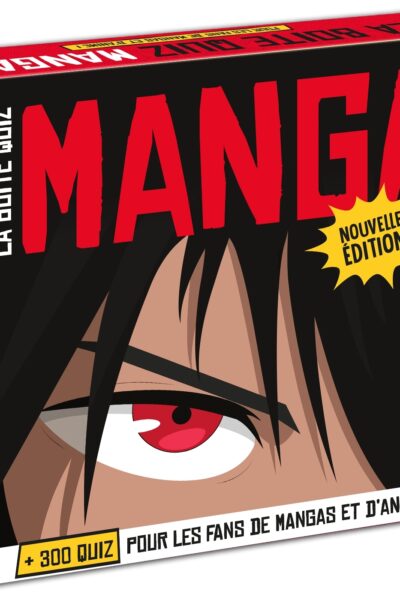 LA BOITE QUIZ MANGA - NOUVELLE EDITION - POUR LES FANS DE MANGAS ET D'ANIME !