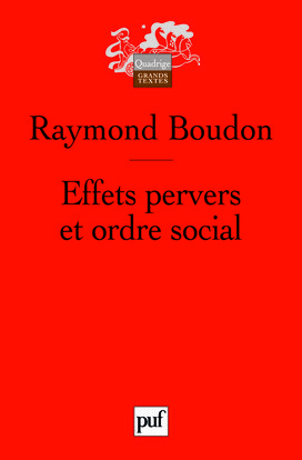 EFFETS PERVERS ET ORDRE SOCIAL