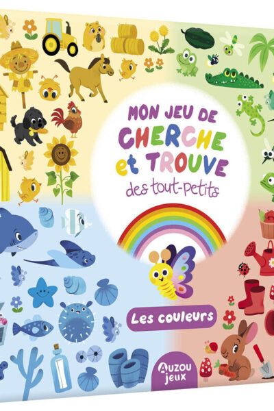 MON JEU DE CHERCHE ET TROUVE DES TOUT-PETITS - LES COULEURS