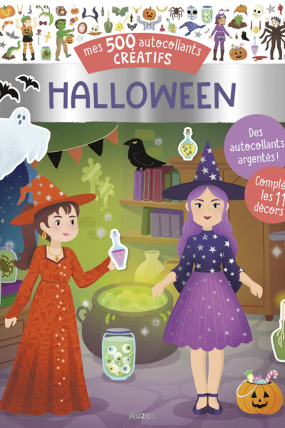 MES 500 AUTOCOLLANTS CREATIFS - HALLOWEEN