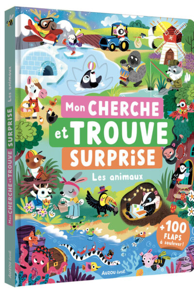 MON CHERCHE ET TROUVE SURPRISE - LES ANIMAUX