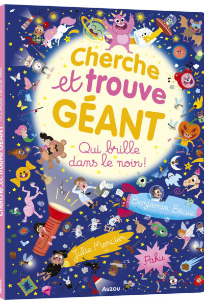 CHERCHE ET TROUVE GEANT - QUI BRILLE DANS LE NOIR !