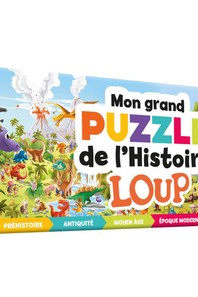 MON GRAND PUZZLE DE L'HISTOIRE LOUP
