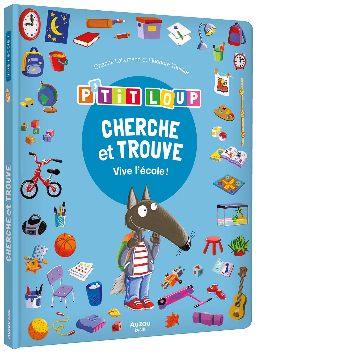 P'TIT LOUP, CHERCHE & TROUVE - VIVE L'ECOLE !
