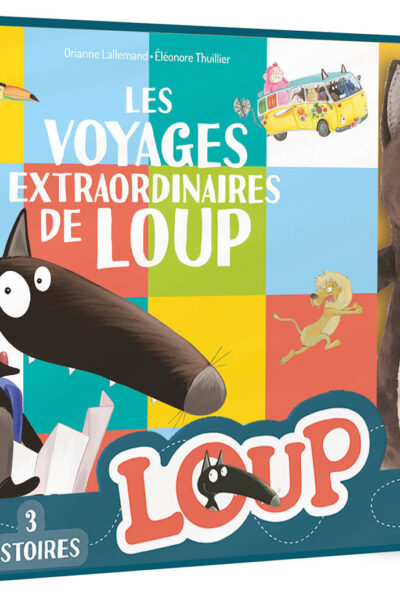 COFFRET LOUP - LES VOYAGES EXTRAORDINAIRES DE LOUP